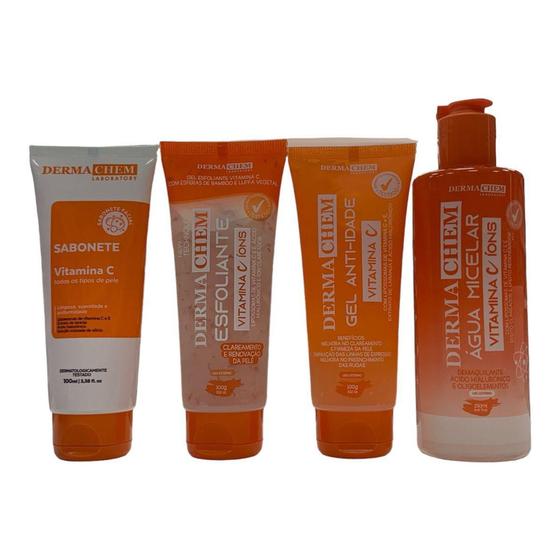 Imagem de Kit Dermachem Vitamina C 4 produtos