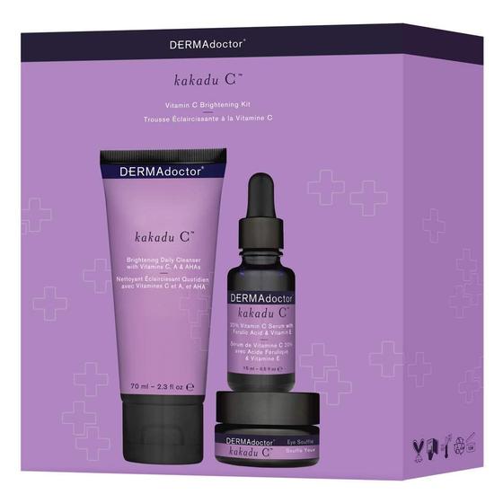 Imagem de Kit DermaDoctor Kakadu C - Clareador Facial com Vitamina C (3 Peças)