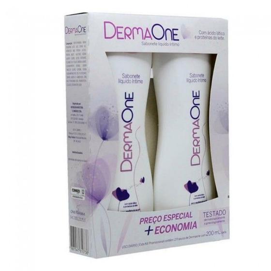 Imagem de Kit DermaOne Sab. Intimo 2Uni. 200ml