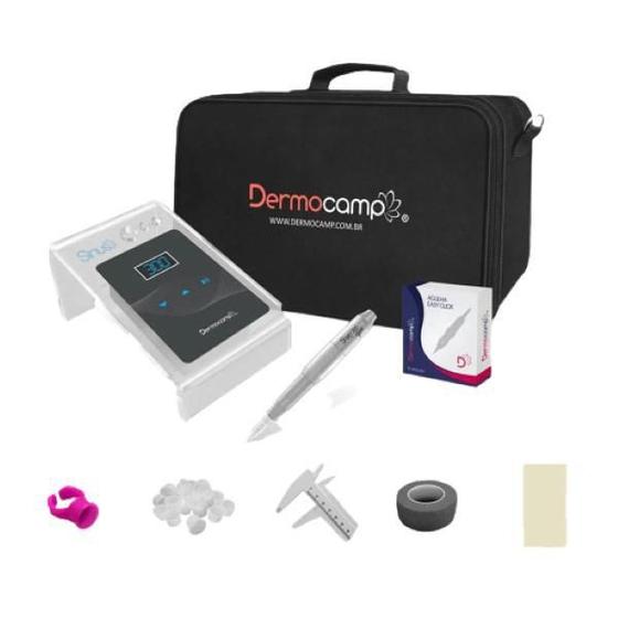 Imagem de Kit Dermografo Sharp 300 Pro Controle Digital Sirius Dark