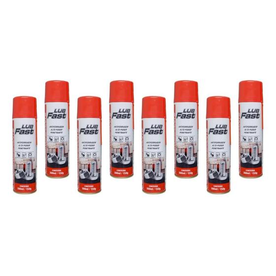 Imagem de Kit Desengripante Lub Fast 300ml Mundial Prime C/8un