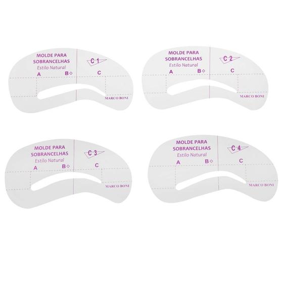 Imagem de Kit Design Para Sobrancelhas com 4 unidades - Marco Boni