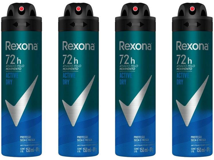 Imagem de Kit Desodorante Aerossol Masculino Rexona