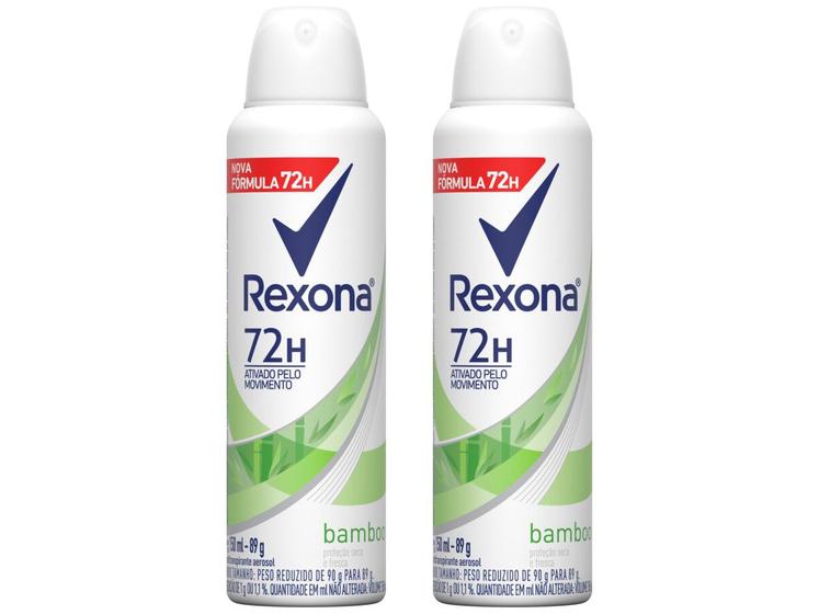Kit Desodorante Antitranspirante Aerossol Rexona Menor preço em Kit Desodorante Antitranspirante Aerossol Rexona