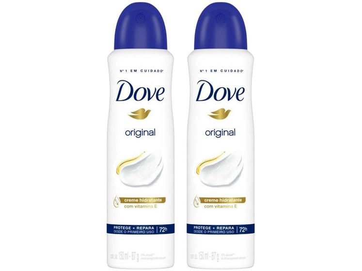Imagem de Kit Desodorante Dove Original Aerossol 