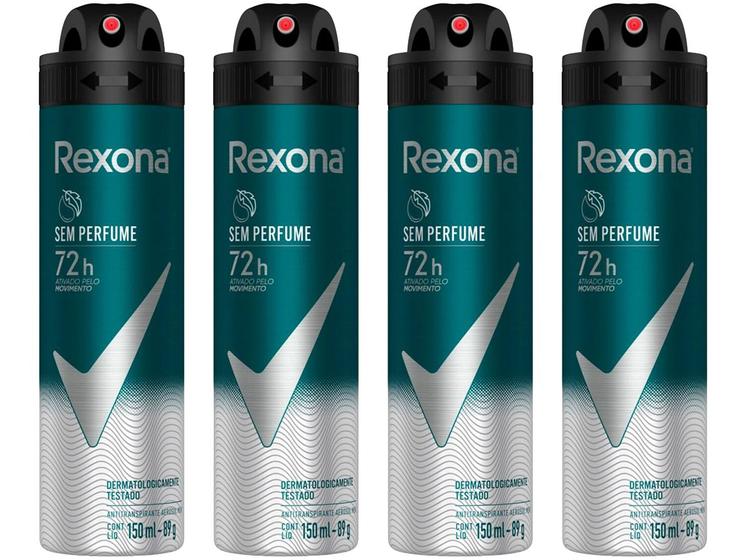 Imagem de Kit Desodorante Rexona Aerossol Antitranspirante