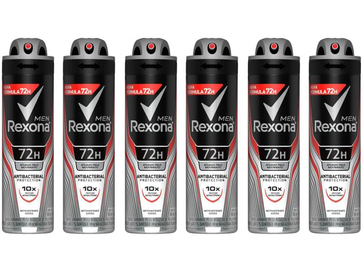 Kit Desodorante Rexona Antibacterial Protection Menor preço em Kit Desodorante Rexona Antibacterial Protection