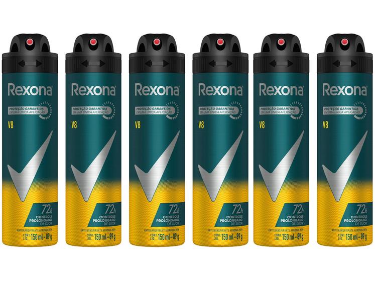 Imagem de Kit Desodorante Rexona Motion Sense V8 Aerossol
