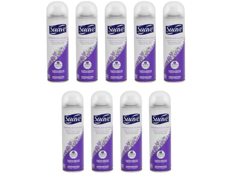 Kit Desodorante Suave Lavanda e Erva-Doce Aerossol Menor preço em Kit Desodorante Suave Lavanda e Erva-Doce Aerossol