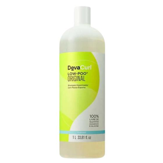 Imagem de Kit Deva Curl Original Shampoo LOW-POO 1 litro+Condicionador One Condition 355ml