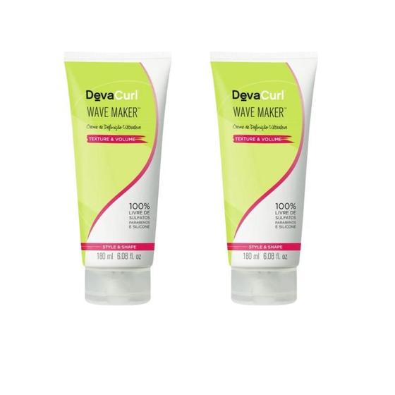 Imagem de Kit Deva Curl Wave Maker Ativador de Cachos 2x 180ml