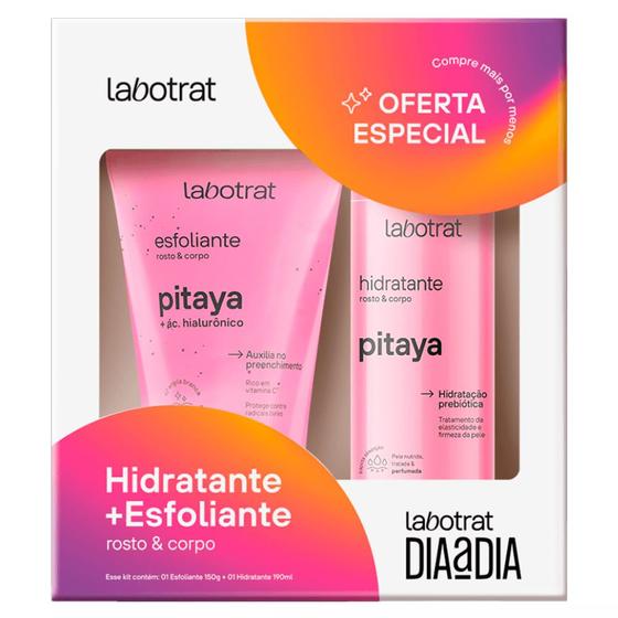 Imagem de Kit Dia A Dia Labotrat Esfoliante 150g E Hidratante 190g Pitaya