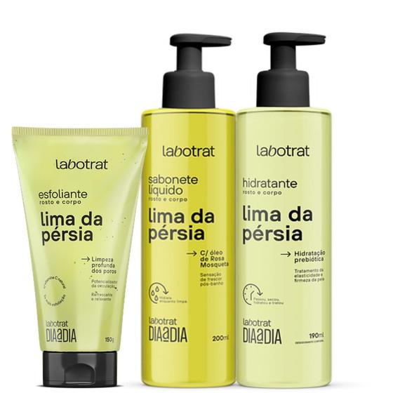 Imagem de Kit Dia a Dia Lima da Pérsia Esfo 150ml + Sabo 200ml + Hidra 190ml