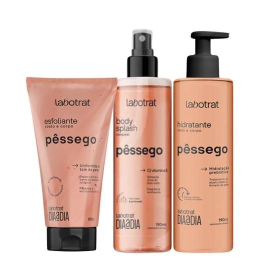 Imagem de Kit Dia a Dia Pêssego Esfo 150ml + Body 190ml + Hidra 190ml