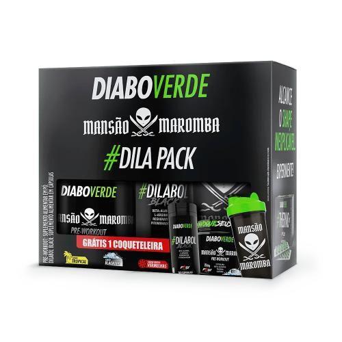 Imagem de Kit Diabo Verde Dila Pack Mansão Maromba Sabor Frutas