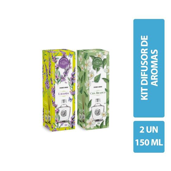 Imagem de Kit Difusor de Aromas Lavanda + Chá Branco 150ml