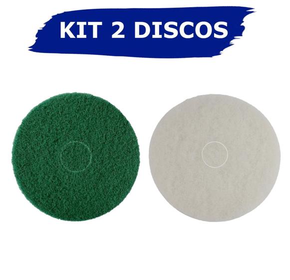 Imagem de Kit Disco Limpeza De Piso E Enceradeira Industrial 300Mm