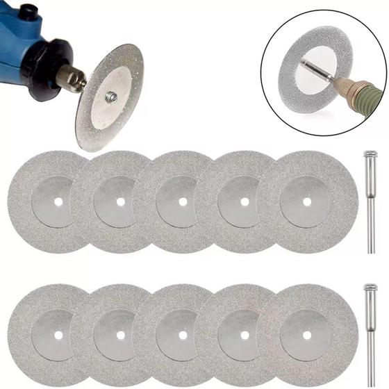 Disco De Diamante De 60 Mm Con Mandril De 3 Mm Para Cortar Y Pulir - Ideal Para Bricolaje Y Proyectos DIY
