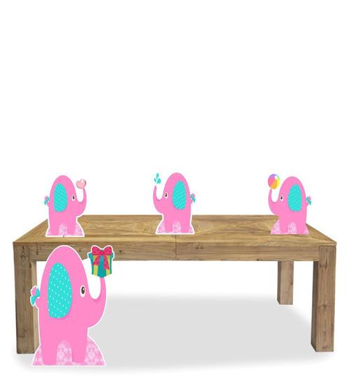 Imagem de Kit Display de chão totens Elefante Encantado 4 Pçs