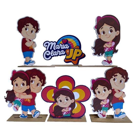 Imagem de Kit Display De Mesa 6 Peças Para Festa Maria Clara E Jp Md