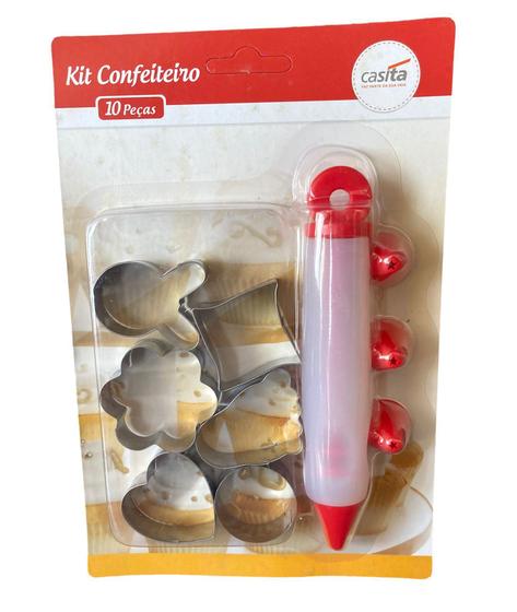 Imagem de Kit Divertido Confeiteiro 10 peças