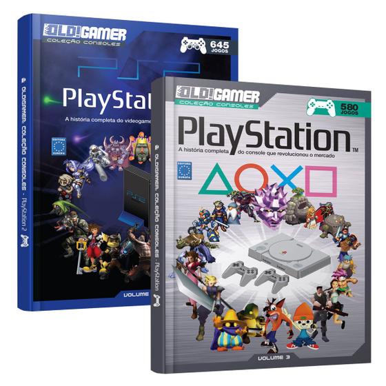 Imagem de Kit Dossiê OLD!Gamer - PlayStation 1 e 2 - Capa Dura