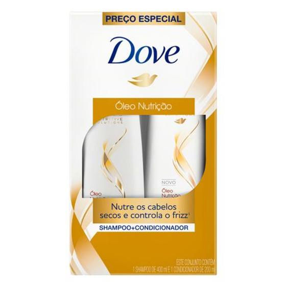 Imagem de Kit dove nutrição  shampoo  400ml+condicionador 200 ml