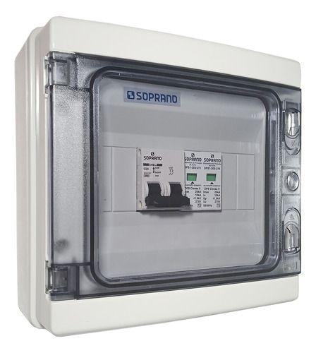 Imagem de Kit Dps + Disjuntor 20a Ac Para String Box Energia Solar On-grid