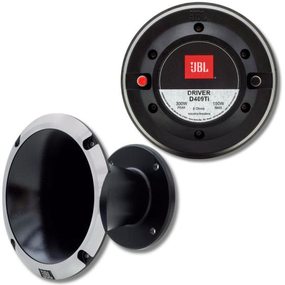 Imagem de Kit Driver D409 Ti 150w + Corneta Jbl Aluminio Hl14-50