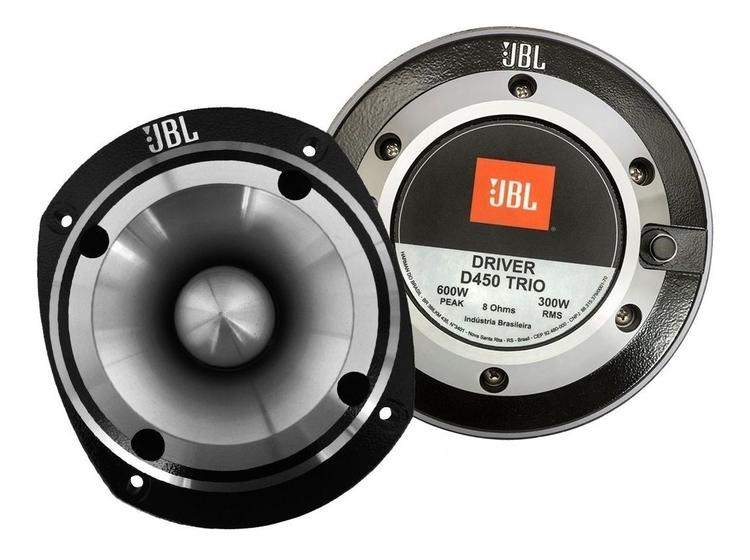 Imagem de Kit Driver JBL D450 Trio 300 Watts Rms + Super Tweeter ST450 Trio 300 Watts Rms