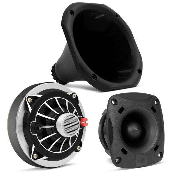 Kit Driver Selenium JBL D250 + Tweeter ST200 + Corneta Curta 300W Menor preço em Kit Driver Selenium JBL D250 + Tweeter ST200 + Corneta Curta 300W
