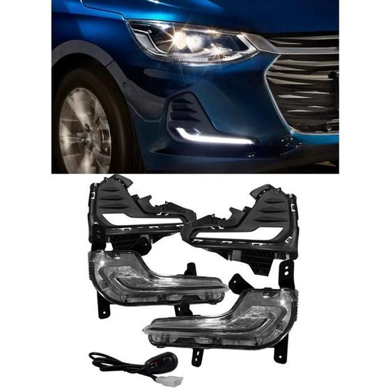 Kit Drl Daylight Luz Diurna Onix Plus Premier 2020 2021 Menor preço em Kit Drl Daylight Luz Diurna Onix Plus Premier 2020 2021