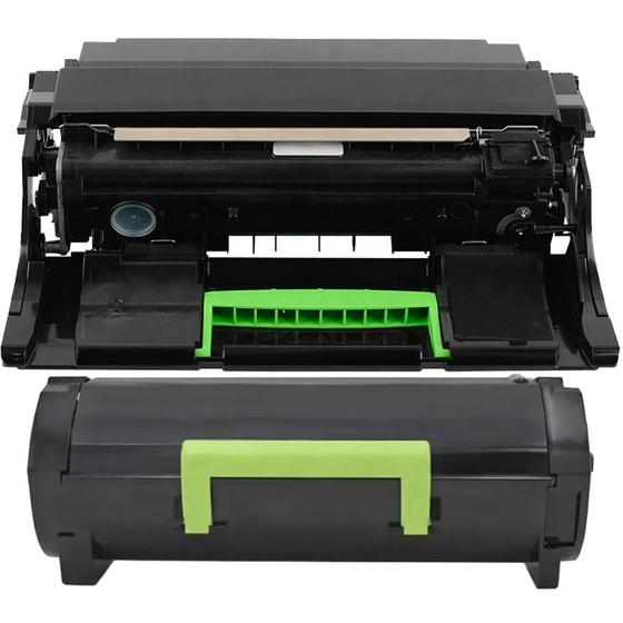 Imagem de Kit Drum 520z + Toner 624X compatível lexmark MX811DPE