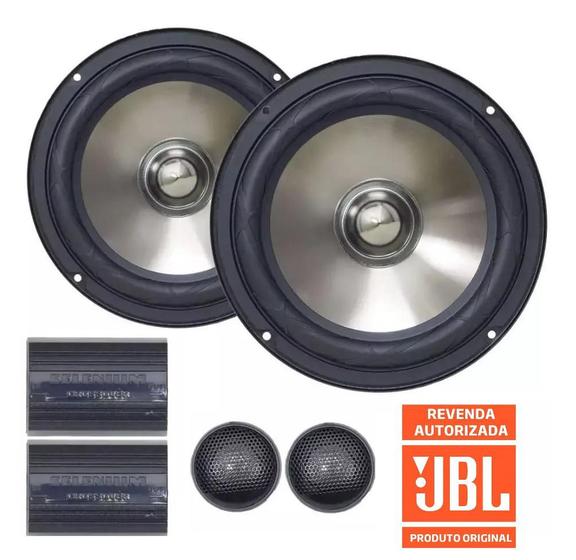 Kit Duas Vias JBL 6 polegadas 120w Rms Tweeter + Crossover Crossover