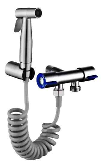 Kit Ducha Higiênica Em Aço Inox E Registro Com Dupla Saída D Menor preço em Kit Ducha Higiênica Em Aço Inox E Registro Com Dupla Saída D