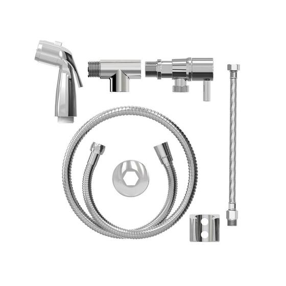 Kit Ducha Higienica Luxo Cromada com T para Ponto Adicional - Censi é ruim? Kit Ducha Higienica Luxo Cromada com T para Ponto Adicional - Censi é boa?