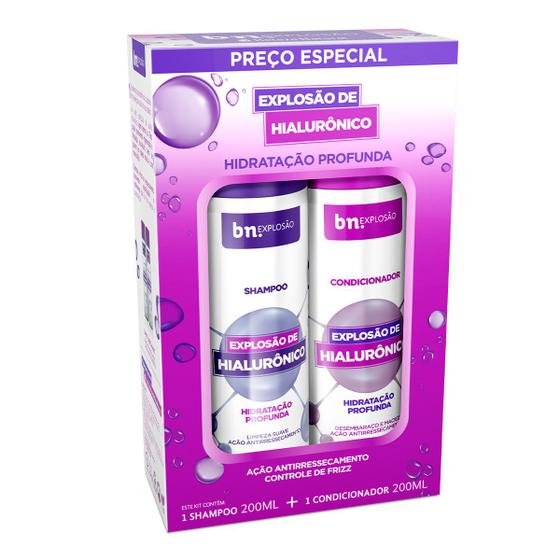 Imagem de Kit Duo Shampoo 200ml + Condicionador 200ml Explosão de Hialurônico