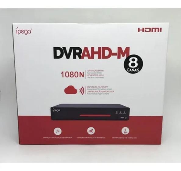 Imagem de Kit dvr 8 canais + 8 cameras 720p