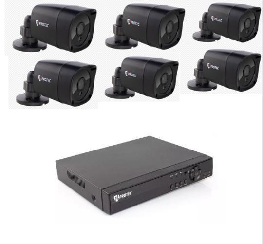 Imagem de Kit DVR JL6008 + 6 câmeras bullet  8 canais  AHD 9020