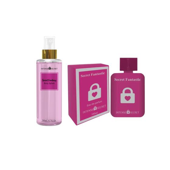 Imagem de Kit Eau de Parfum Secret Fantastic + Body Splash - Intense Secret