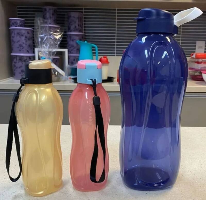 Usb Tupperware Kit Eco Tupper 2L Azul Noturno + 500ml Orquídeas + 500ml Dourada - 3 ...