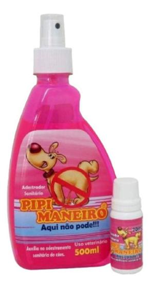 Imagem de Kit Educador Sanitario "Pipi Maneiro" (Nao Pode 500 Ml) e (Pipi Pode 20 Ml) Lookfarm