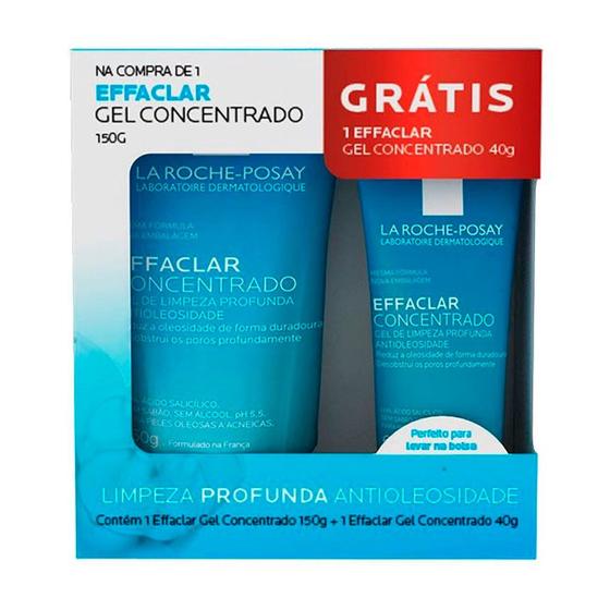 Kit Effaclar Concentrado La Roche Posay Gel de Limpeza Profunda 150g + 40g é ruim? Kit Effaclar Concentrado La Roche Posay Gel de Limpeza Profunda 150g + 40g é boa?