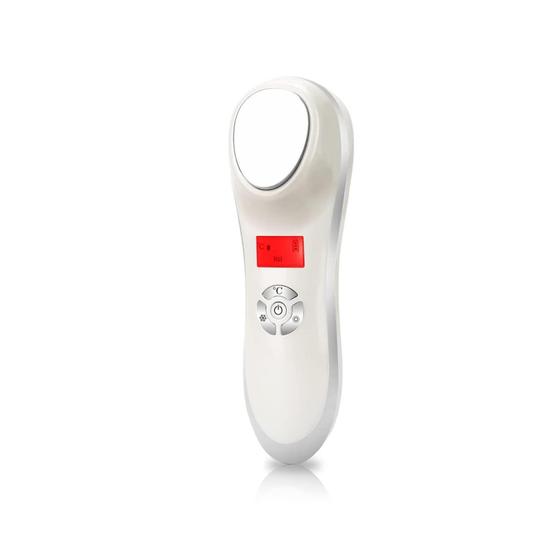 Imagem de Kit Elétrico de Massageador Facial YUSONG - Quente e Frio para Cuidados com a Pele