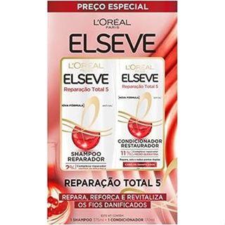 Imagem de Kit Elseve Diversos - Shampoo 375ml + Condicionador 170ml - Cuidado Completo para Seus Fios