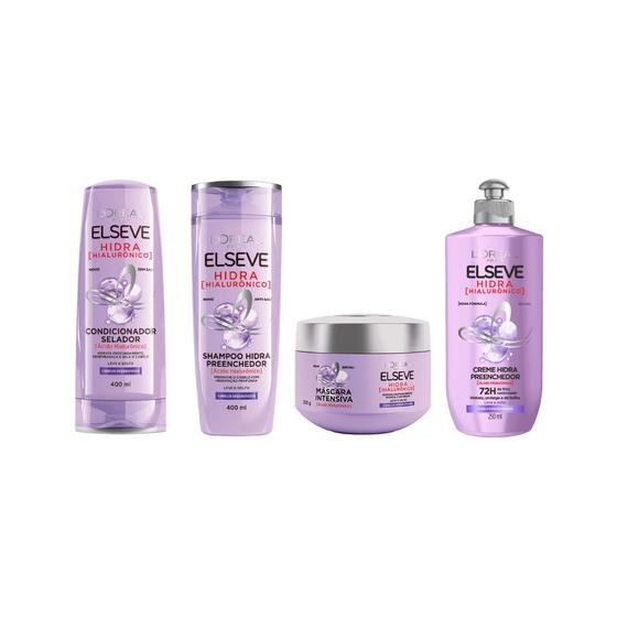 Imagem de Kit Elseve Hidra Hialuronico - 4 Itens