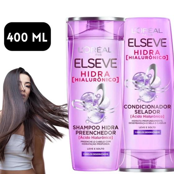 Imagem de Kit Elseve Hidra Hialurônico Shampoo + Condicionador Paris