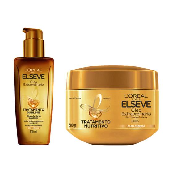Imagem de Kit Elseve Óleo Extraordinário Máscara + Óleo Loréal Paris