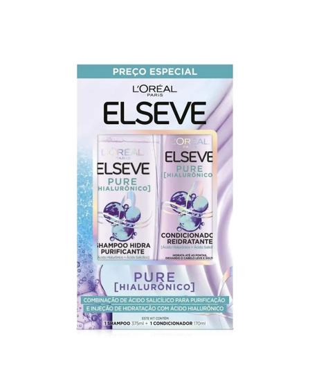 Imagem de Kit Elseve Pure Hialurônico Shampoo + Condicionador