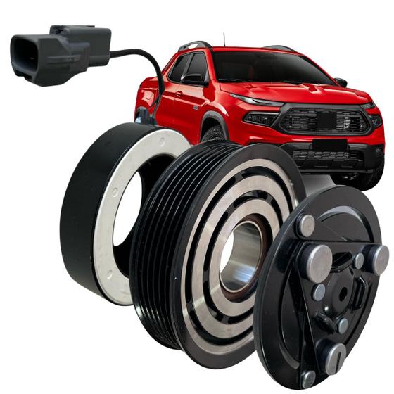 Imagem de Kit Embreagem Comp Ar Fiat Toro Freedom 2.4 Compass 2.0 Flex